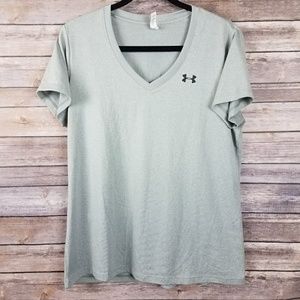 Under Armour heat gear mens fitness shirt size L